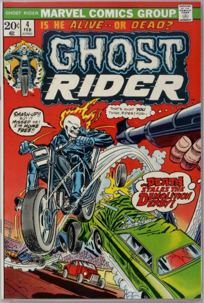 Ghost Rider (1973 Series) #4 (5.0) 1st Appearance of Dude Jensen