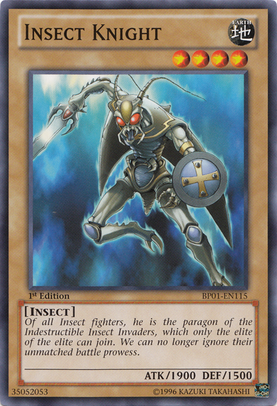 Insect Knight (BP01-EN115) Common - Near Mint 1st Edition