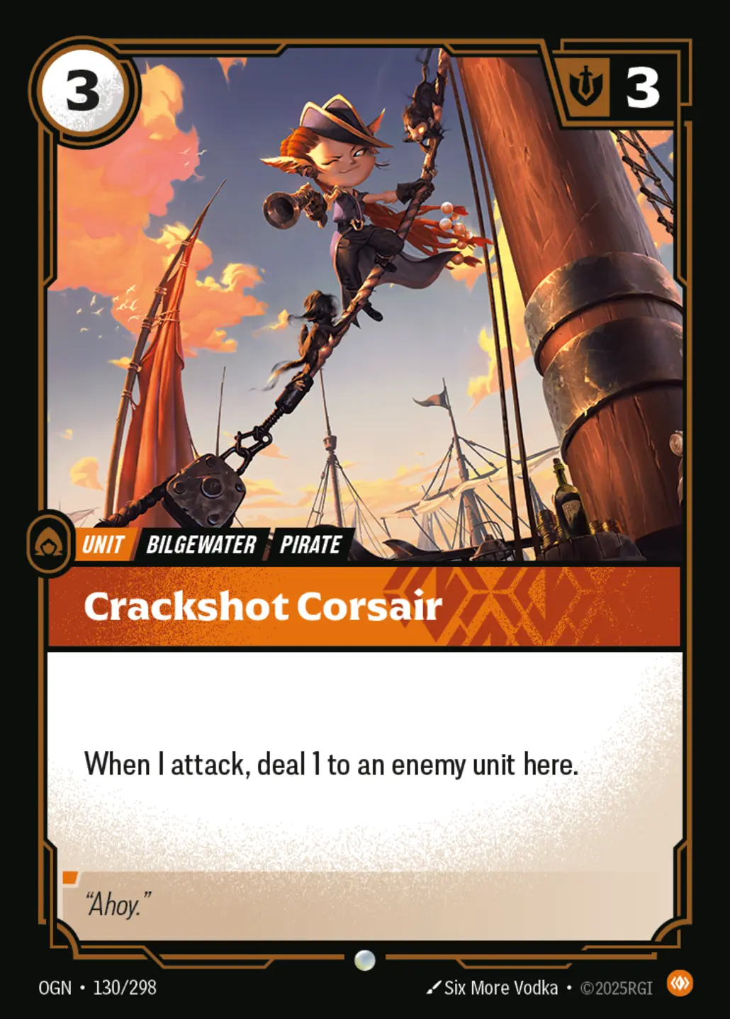 Crackshot Corsair - 130/298 (OGN) Common