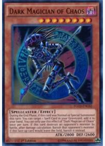 Dark Magician of Chaos (YGLD-ENC02)
