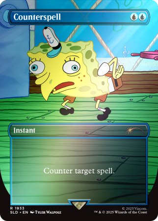 MTG: Secret Lair - Secret Lair x SpongeBob SquarePants: Internet Sensation Foil Edition