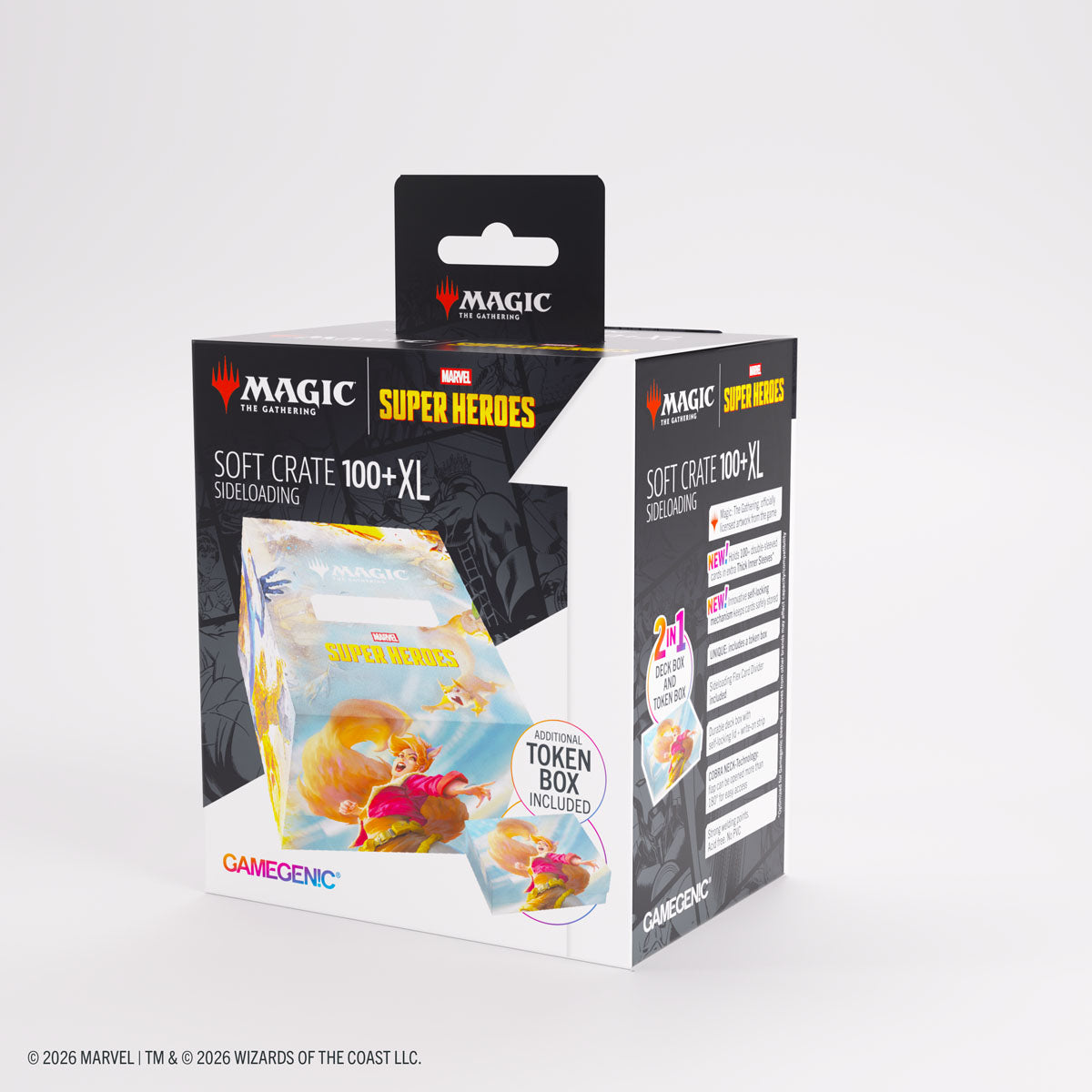 Gamegenic: Soft Crate 100 XL Sideloading - MTG: Marvel Super Heroes - The Fantastic Four/Go Nuts