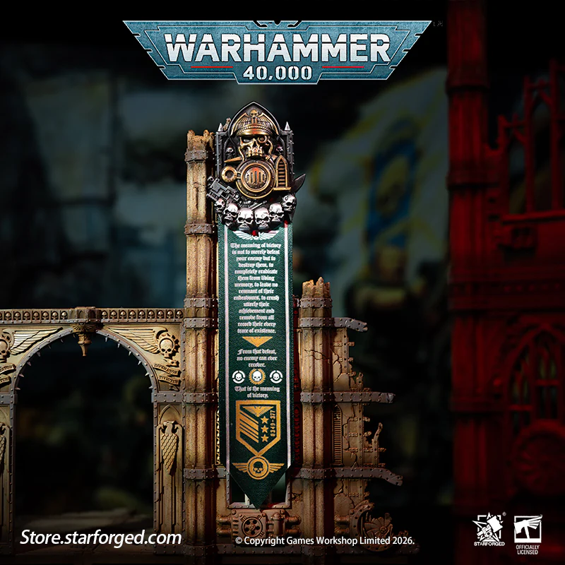Starforged: Warhammer 40K - Seal & Badge - Astra Militarum: Old One Eye