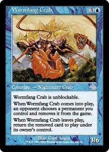 Wormfang Crab (JUD-U)