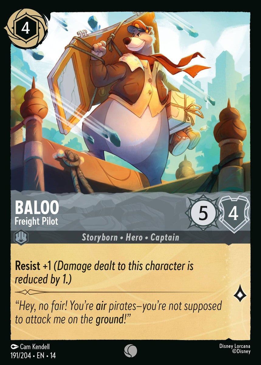 Baloo - Freight Pilot (191/204 - Hyperia City) Common