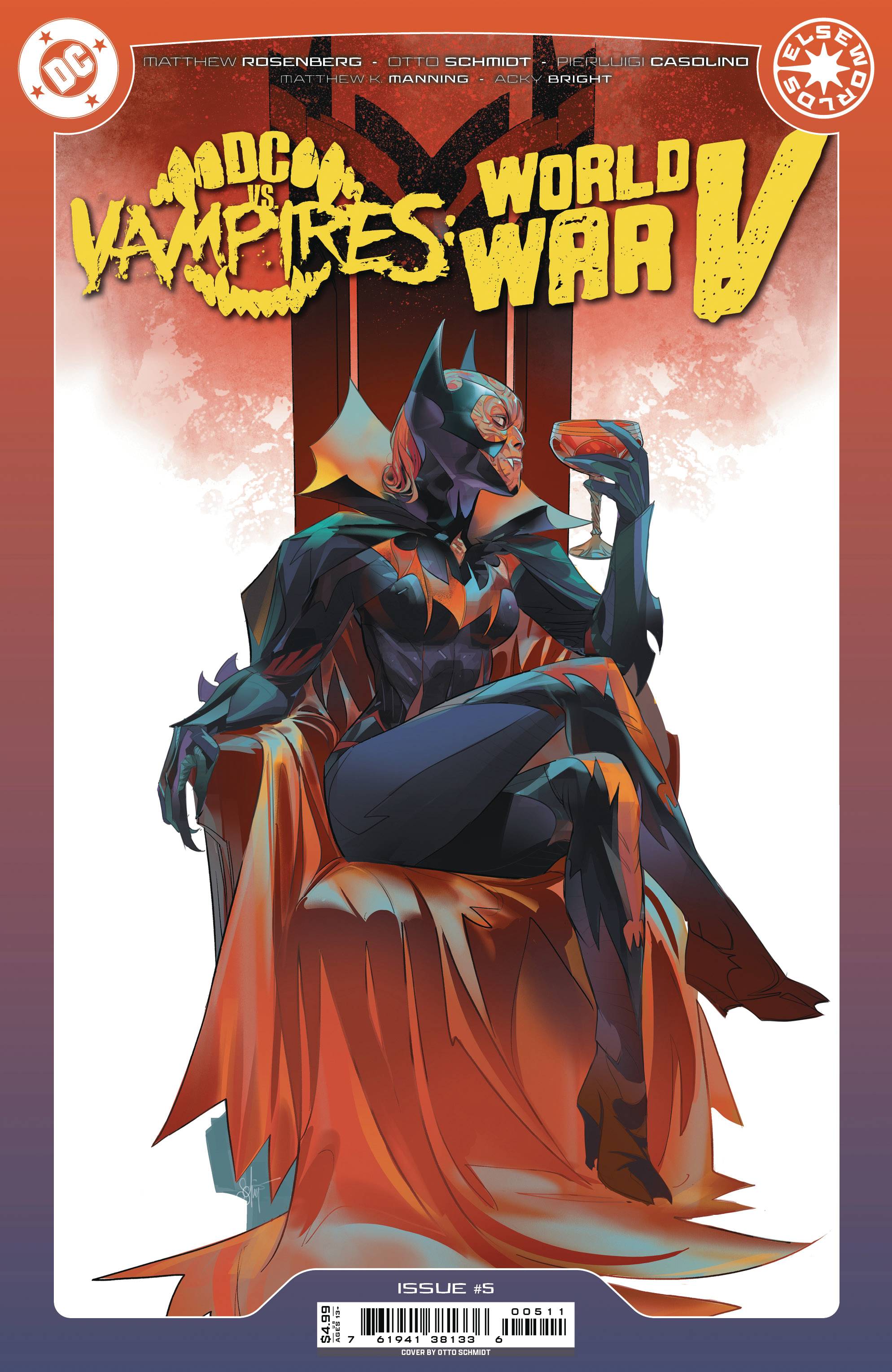 DC VS VAMPIRES WORLD WAR V #5 (OF 12) CVR A OTTO SCHMIDT