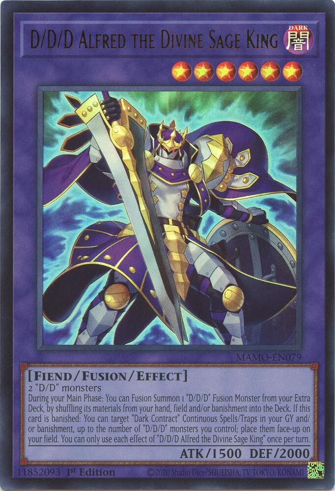 D/D/D Alfred the Divine Sage King (MAMO-EN079)