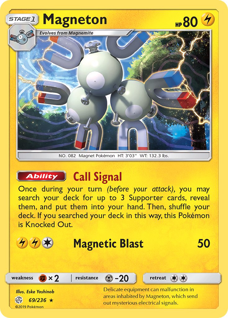 Magneton - 069/236 (CEC) Holo Rare - Near Mint Holofoil