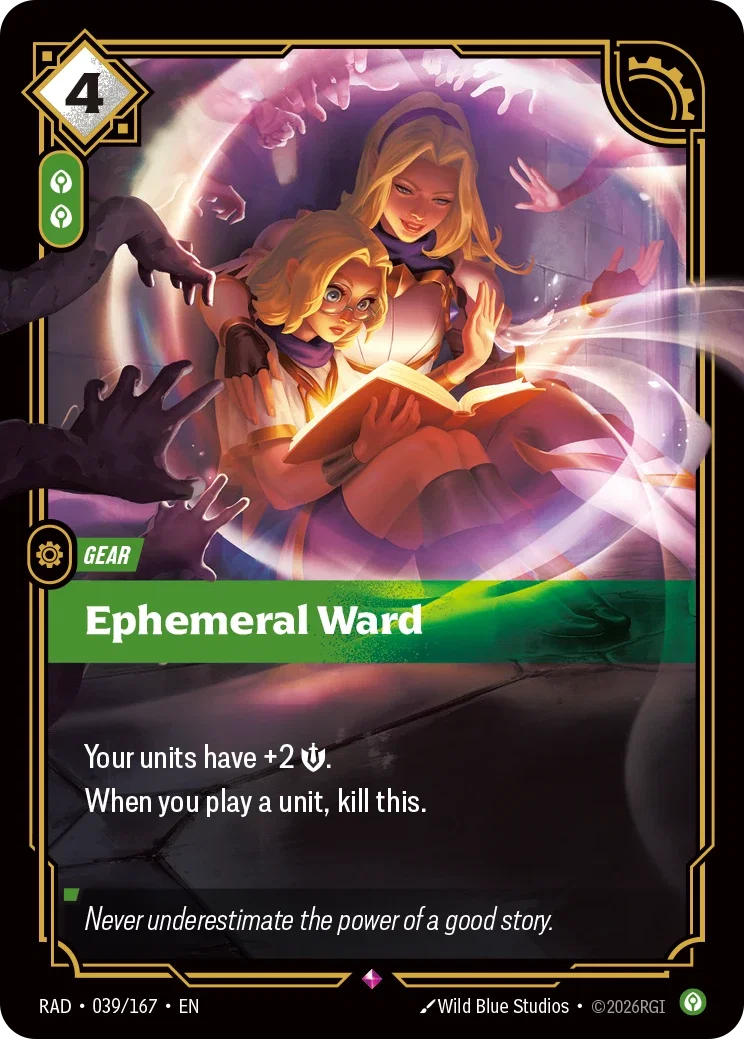 Ephemeral Ward - 039/167 (RAD) Rare