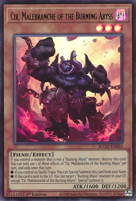 Cir, Malebranche of the Burning Abyss (BLGG-EN064)