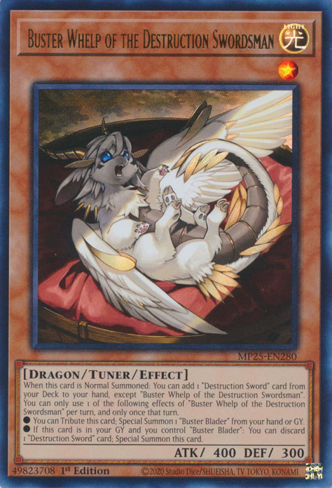 Buster Whelp of the Destruction Swordsman (MP25-EN280)