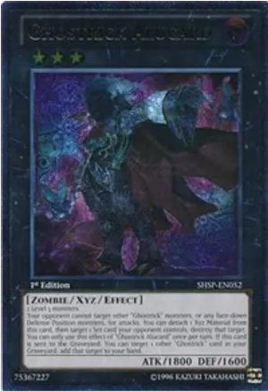 Ghostrick Alucard (SHSP-EN052) Ultimate Rare Near Mint 1st Edition