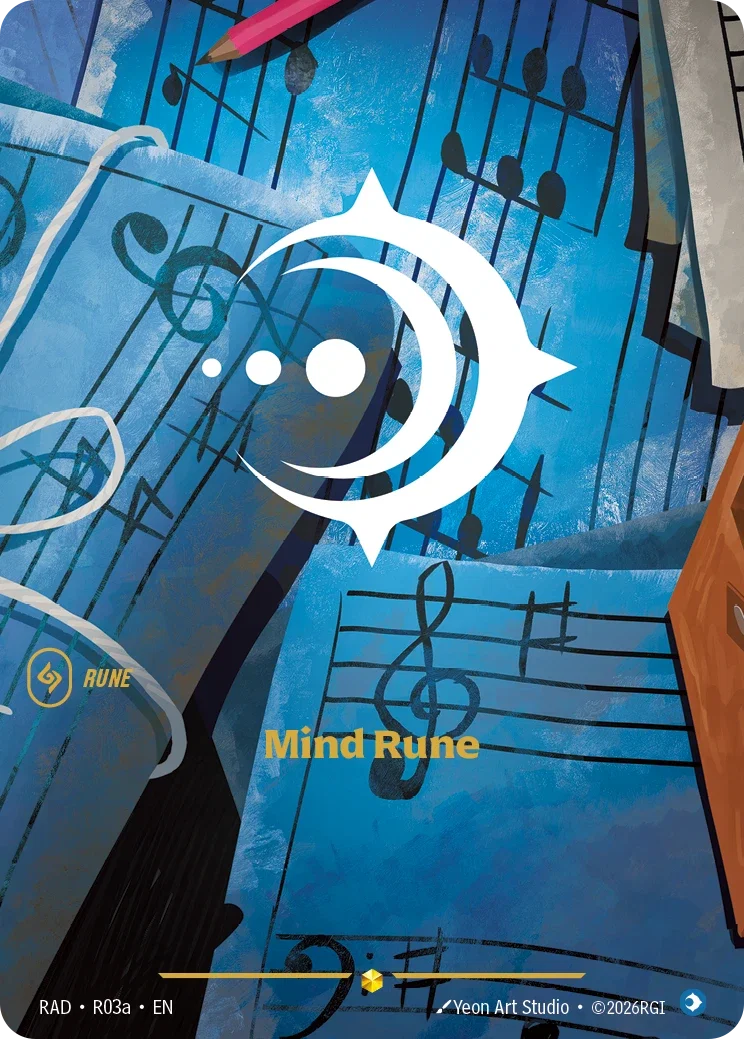 Mind Rune - R03a (RAD) Showcase