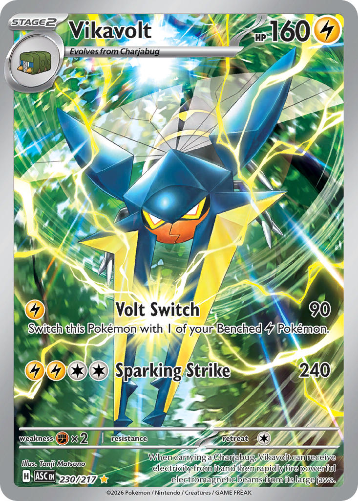 Vikavolt - 230/217 (ASC) Illustration Rare