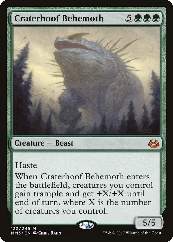 Craterhoof Behemoth (MM3-M) Light Play