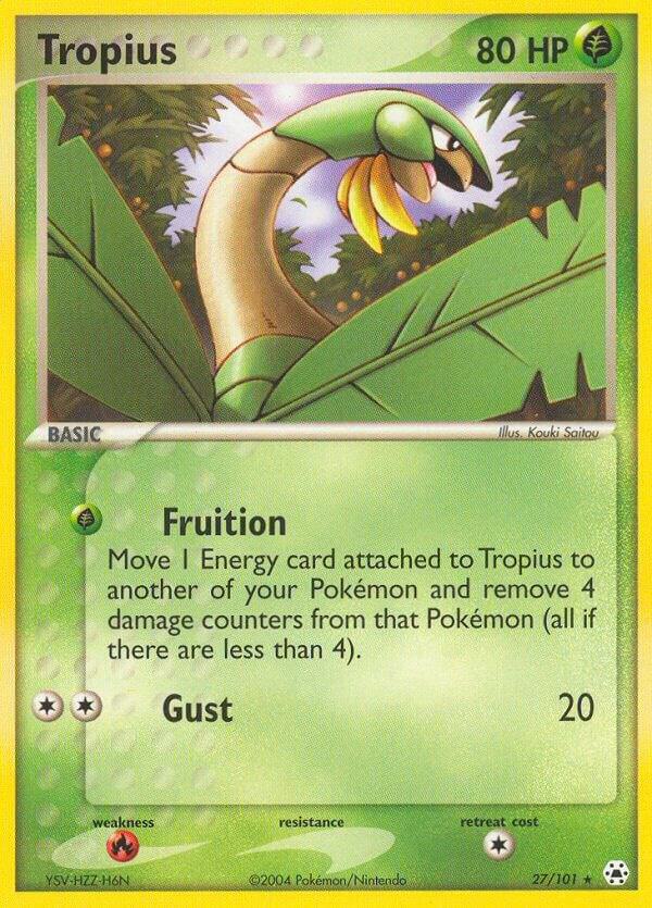 Tropius - 27/101 (HL) Rare - Near Mint