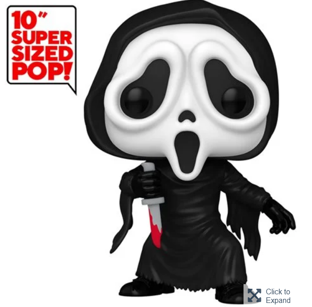 POP Figure (10 Inch): Horror Scream #1608 - Ghost Face