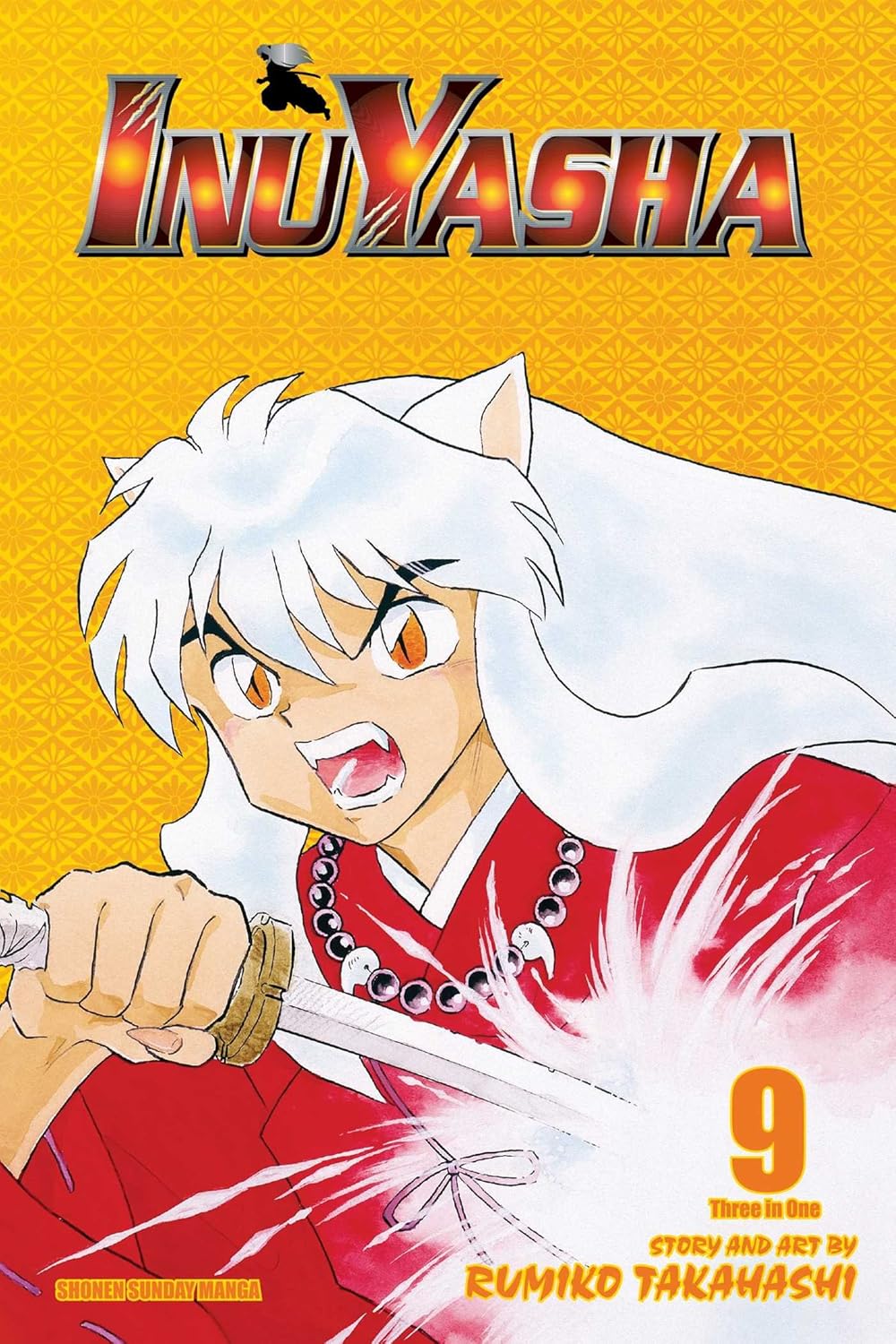 Inuyasha 3-in-1 Volume 9 (USED)