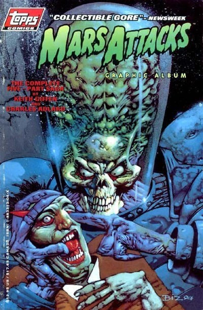 Mars Attacks (1994 Series) Volume 2 (1994 Graphic Album. Flip Covers on Front and Rear)