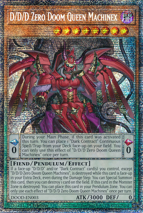 D/D/D Zero Doom Queen Machinex (DOOD-EN003)