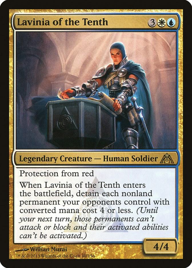 Lavinia of the Tenth (DGM-R-FOIL) Moderate Play