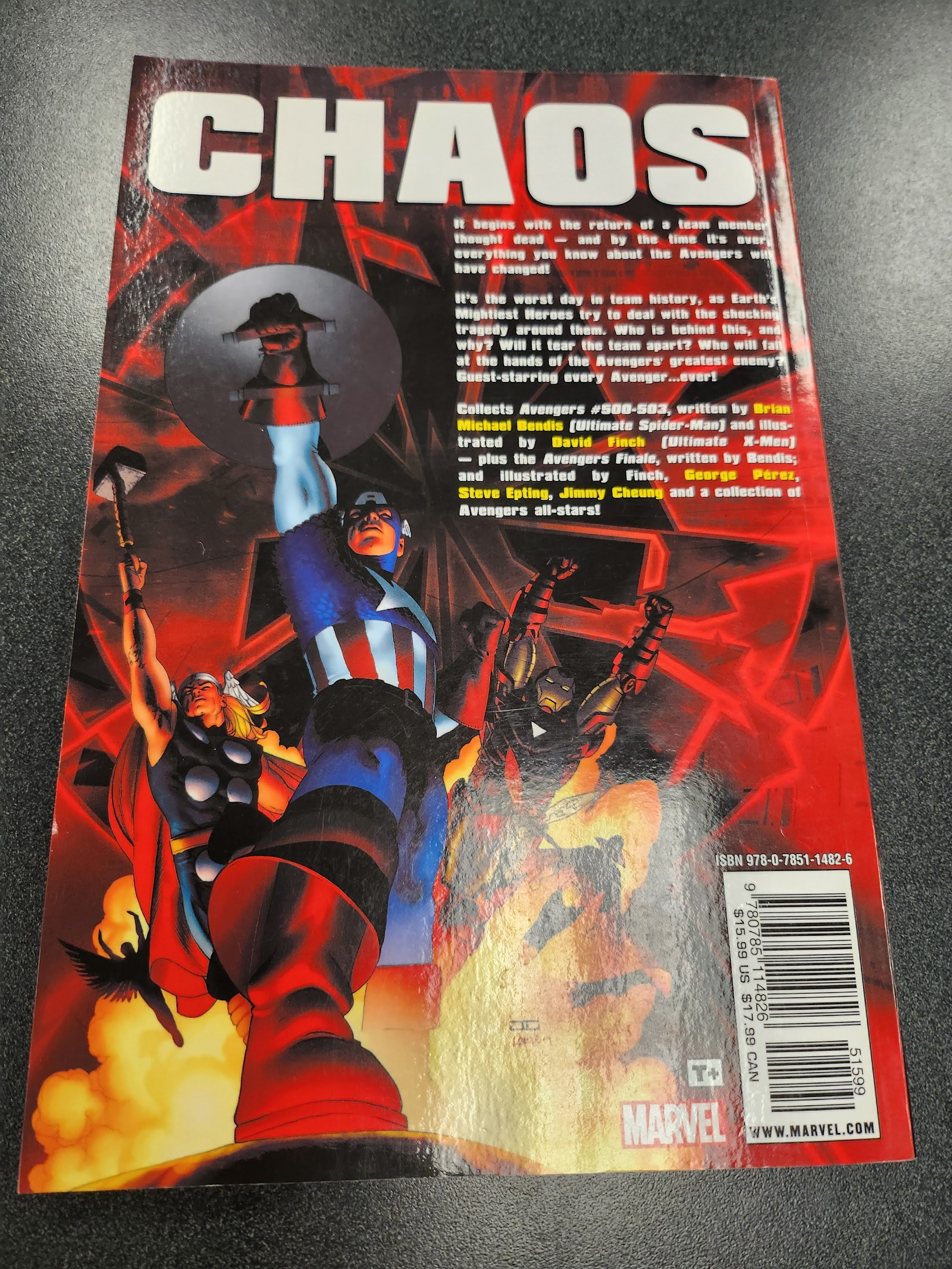 AVENGERS DISASSEMBLED TP (USED)