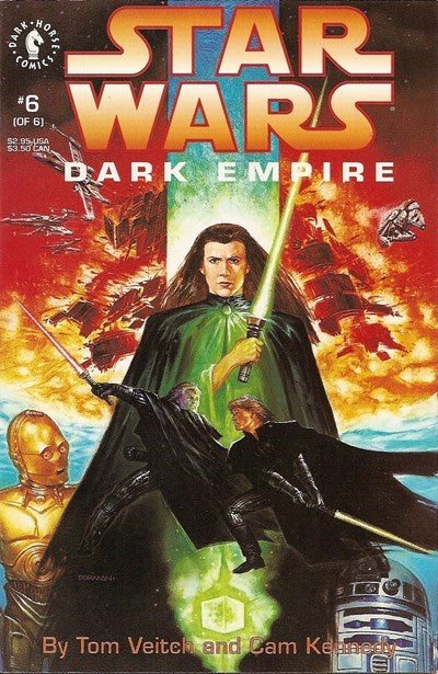 Star Wars: Dark Empire (1991) #1-6 Comic Bundle (Complete Series)