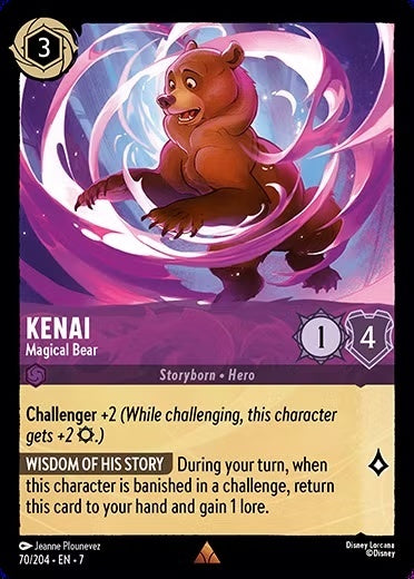 Kenai - Magical Bear (Archazia's Island - 070/204) Rare