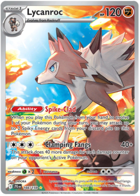 Lycanroc - 166/159 (JTG) Illustration Rare