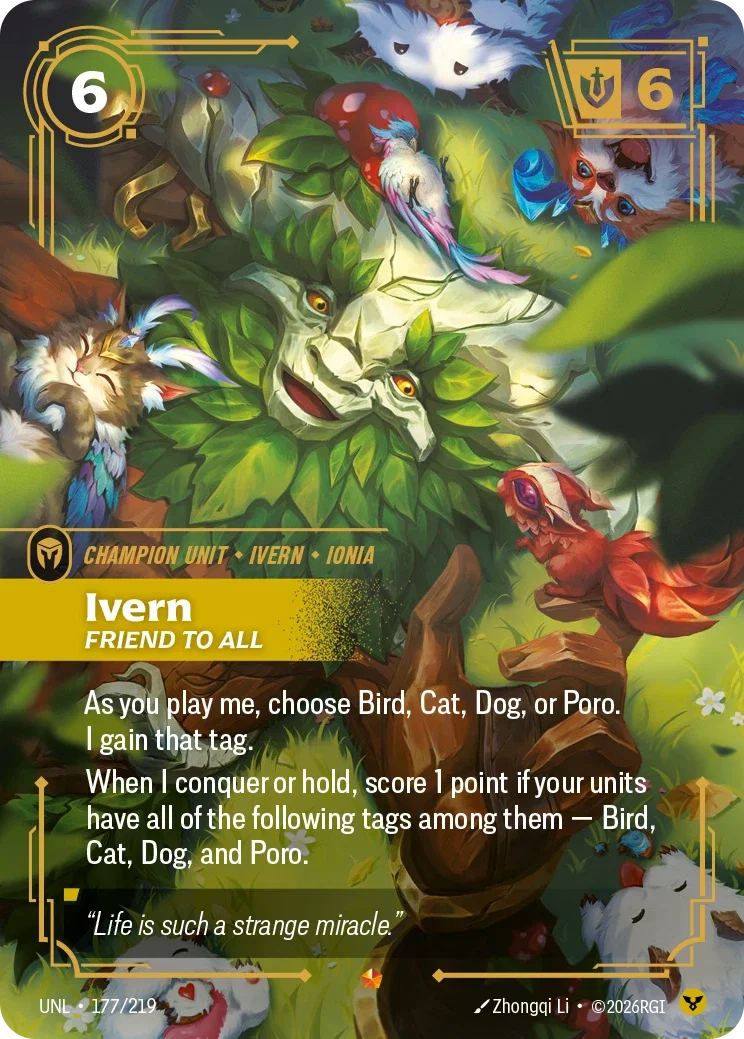 Ivern - Friend to All - 177/219 (UNL) Epic