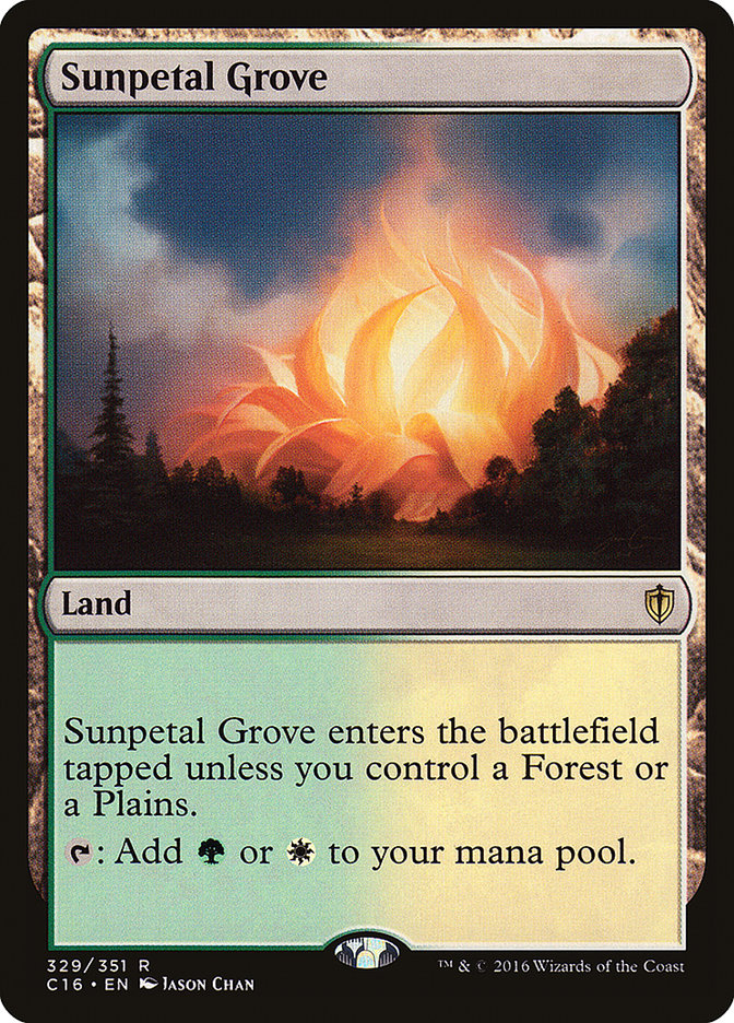 Sunpetal Grove (C16-R) Heavy Play