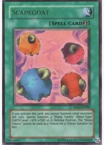 Scapegoat (RP01-EN090) Ultra Rare - Near Mint Unlimited (2020 Reprint)