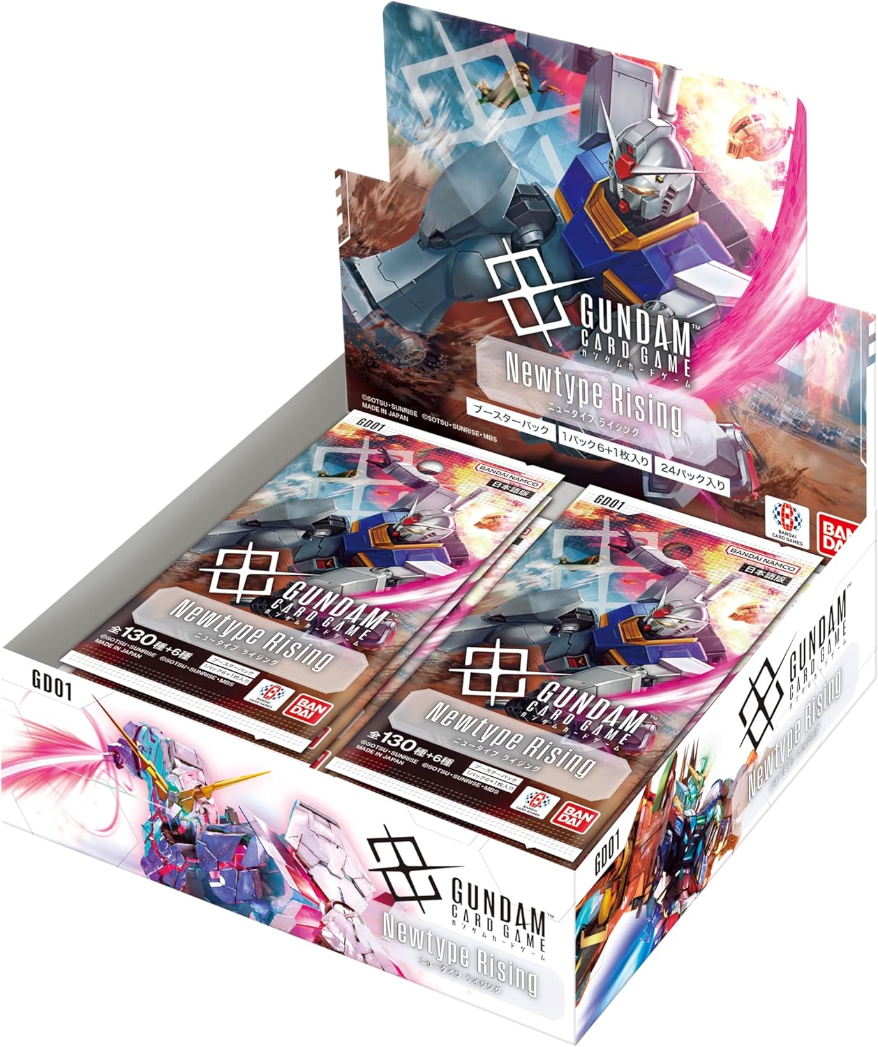 Gundam TCG: GD01 Newtype Rising - Booster Box