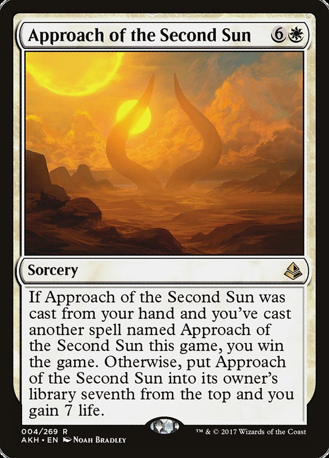 Approach of the Second Sun (AKH-R) Moderate Play