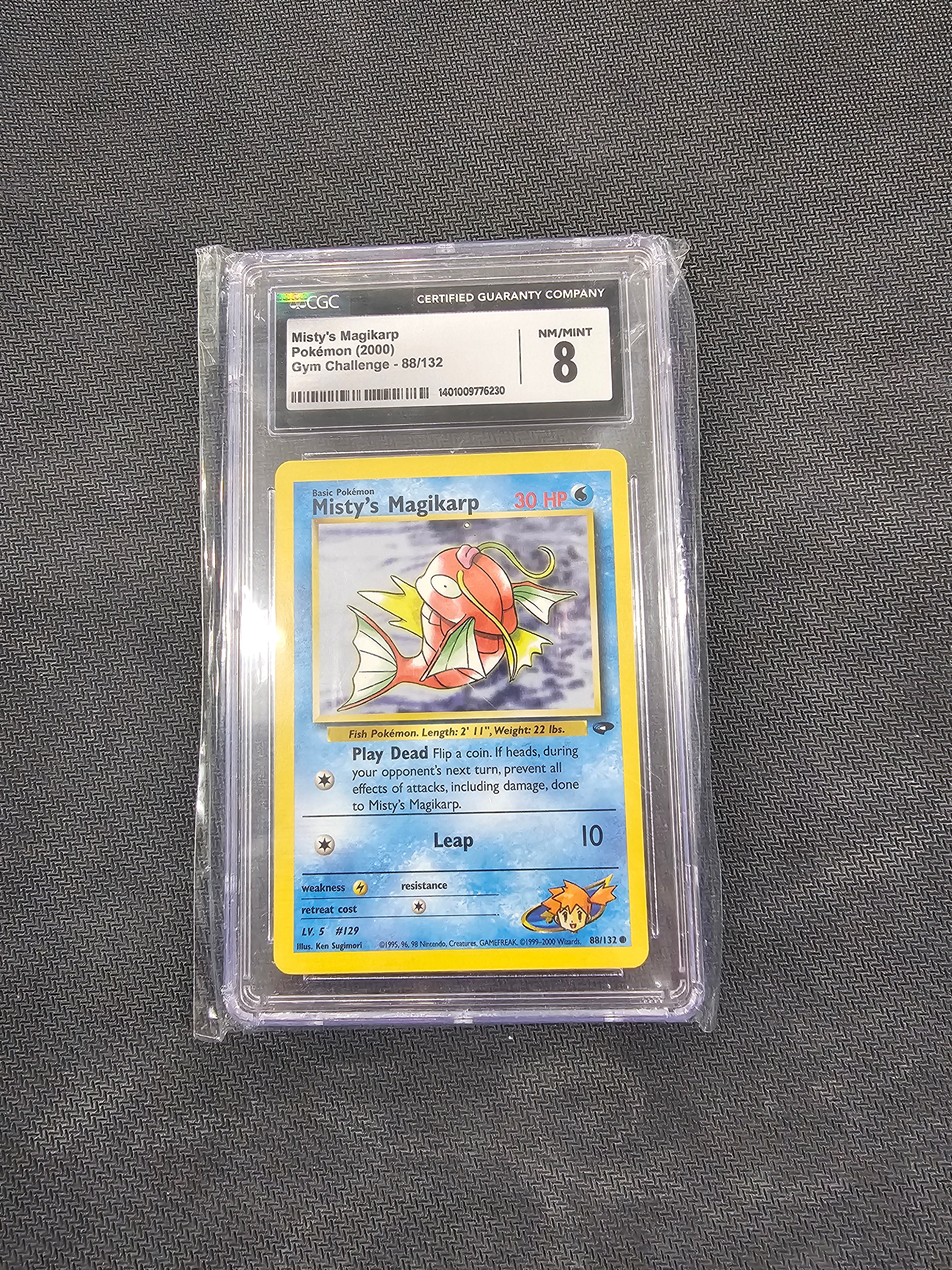 Misty's Magikarp 88/132 - Near Mint (Graded - CGC 8)