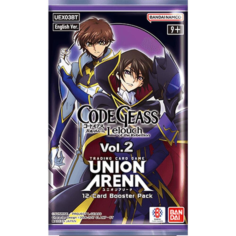 Union Arena TCG: Booster Pack X03 - Code Geass: Lelouch of the Rebellion Vol.2 Pack