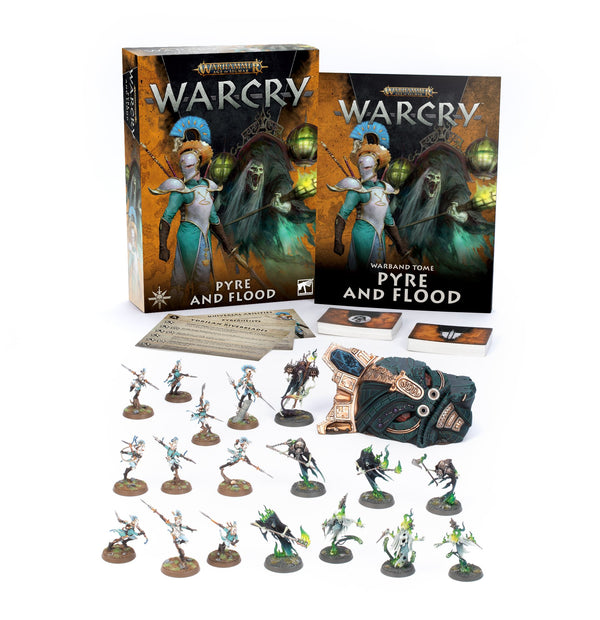 Age of Sigmar Warcry: Starter Set - Pyre and Flood (Lumineth vs Nighthaunt)