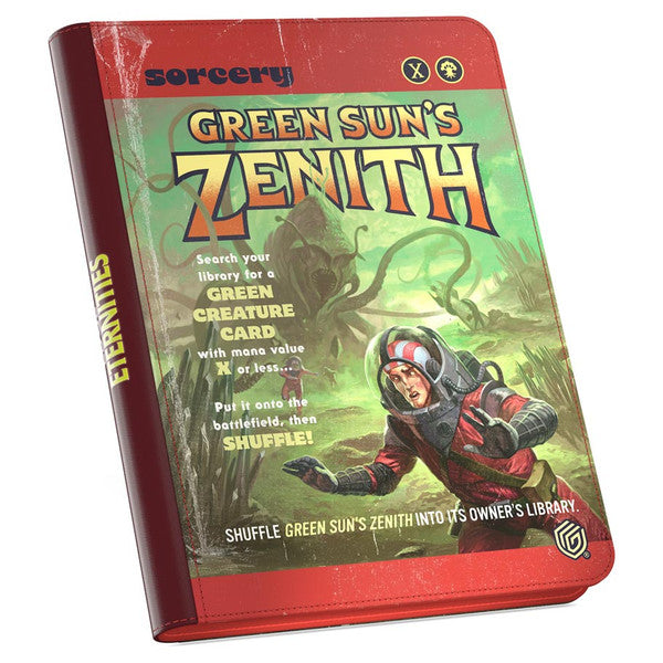 Ultimate Guard: Zipfolio 360 18-Pocket XenoSkin - MTG: Edge of Eternities - Green Sun's Zenith