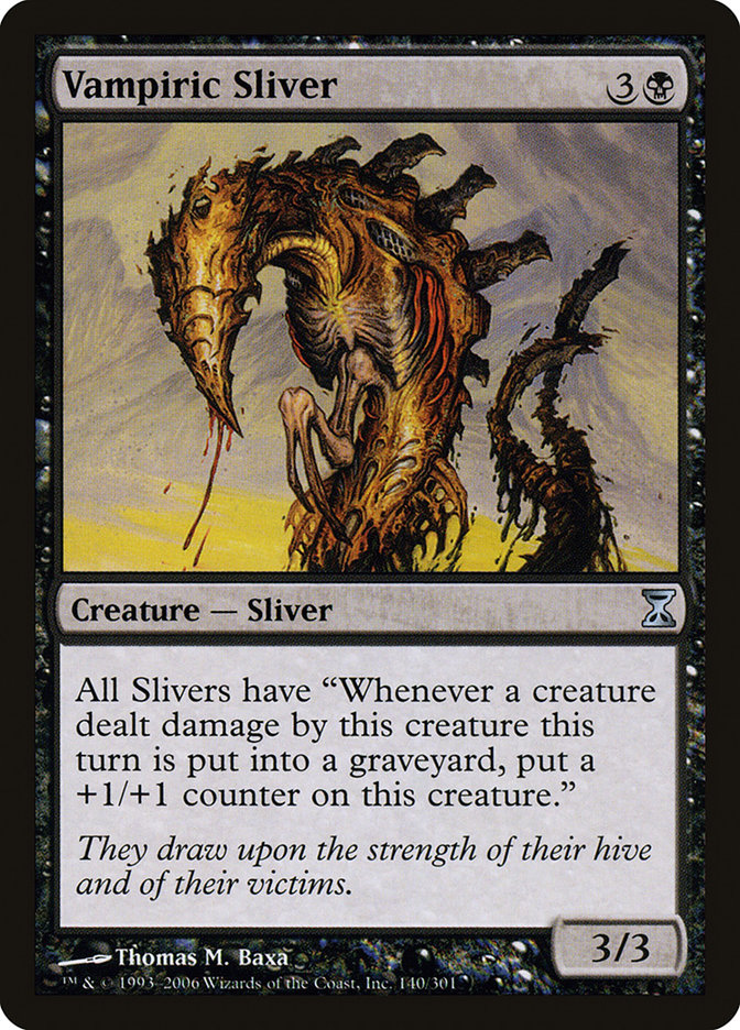 Vampiric Sliver (TSP-U-FOIL) Light Play