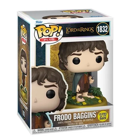 POP Figure: Lord of the Rings #1832 - Frodo Baggins (Glow) (Plus)