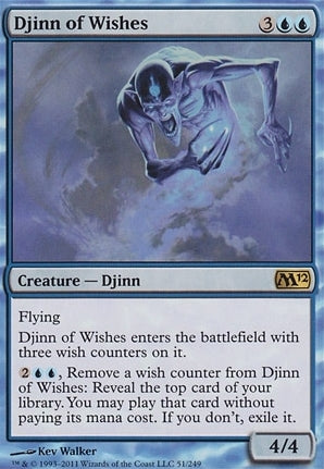 Djinn of Wishes (M12-R-FOIL)
