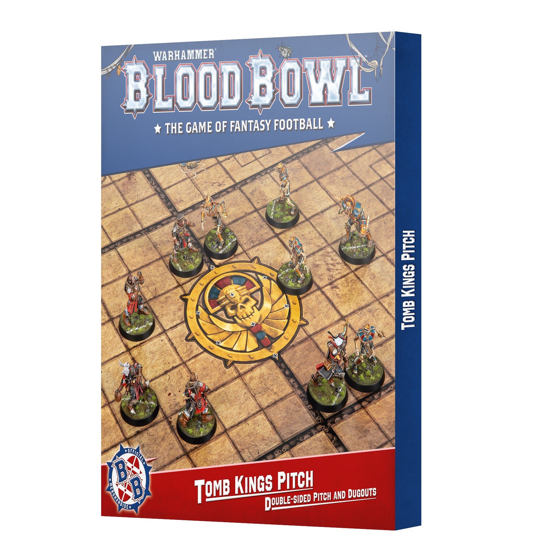Blood Bowl: Third Season Edition - Pitch and Dugout Set: Tomb Kings