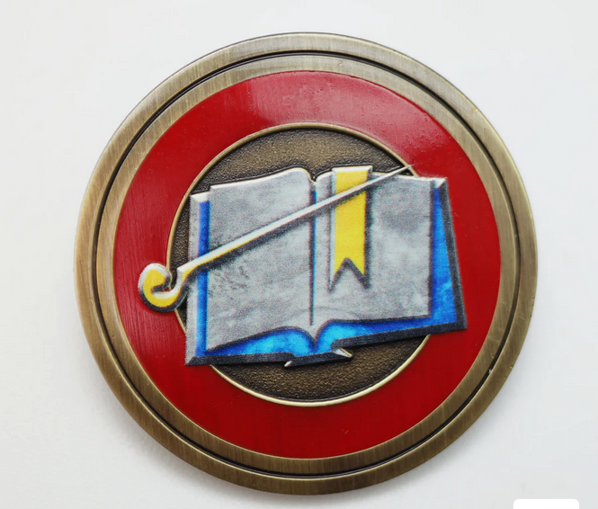 Pathfinder Class Icon Pin: Wizard
