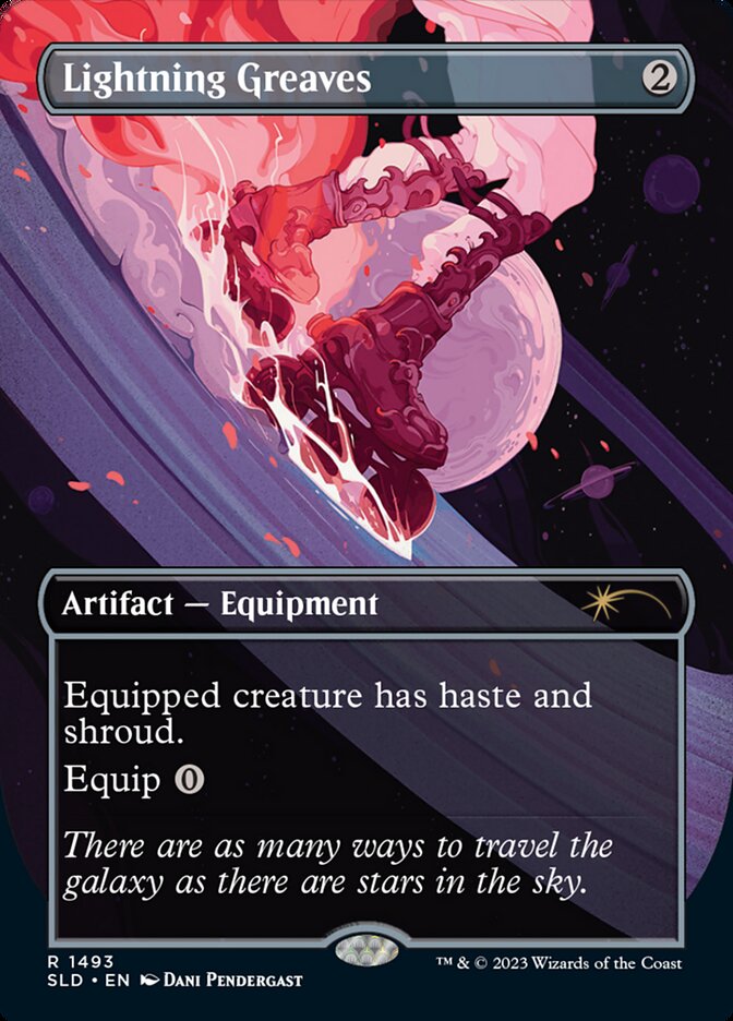 Lightning Greaves - #1493 (SLD-R)