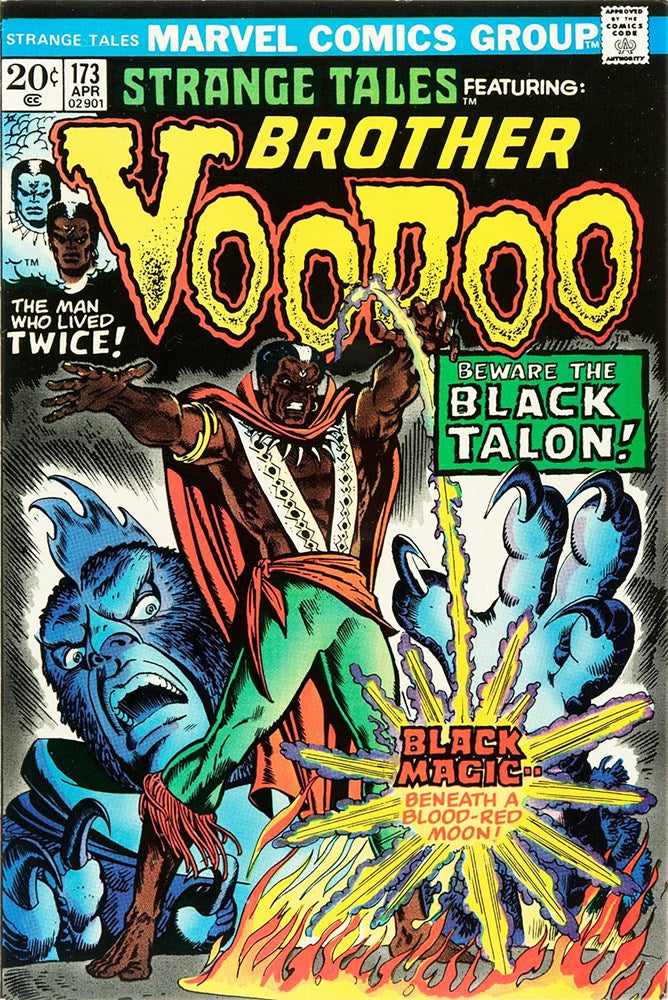 Strange Tales (1964 Series) #173 (7.0) Brother Voodoo. Series "A" Marvel Value Stamp #45 (Mantis)