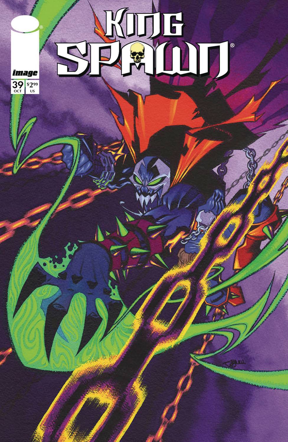 KING SPAWN #39 CVR A SHAWN CRYSTAL