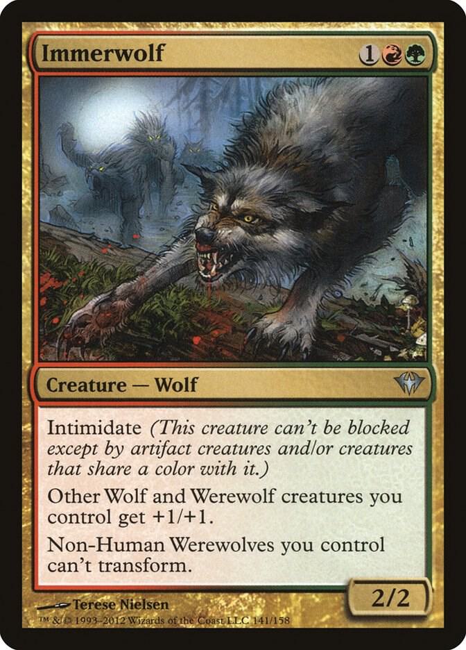 Immerwolf (DKA-U) Moderate Play