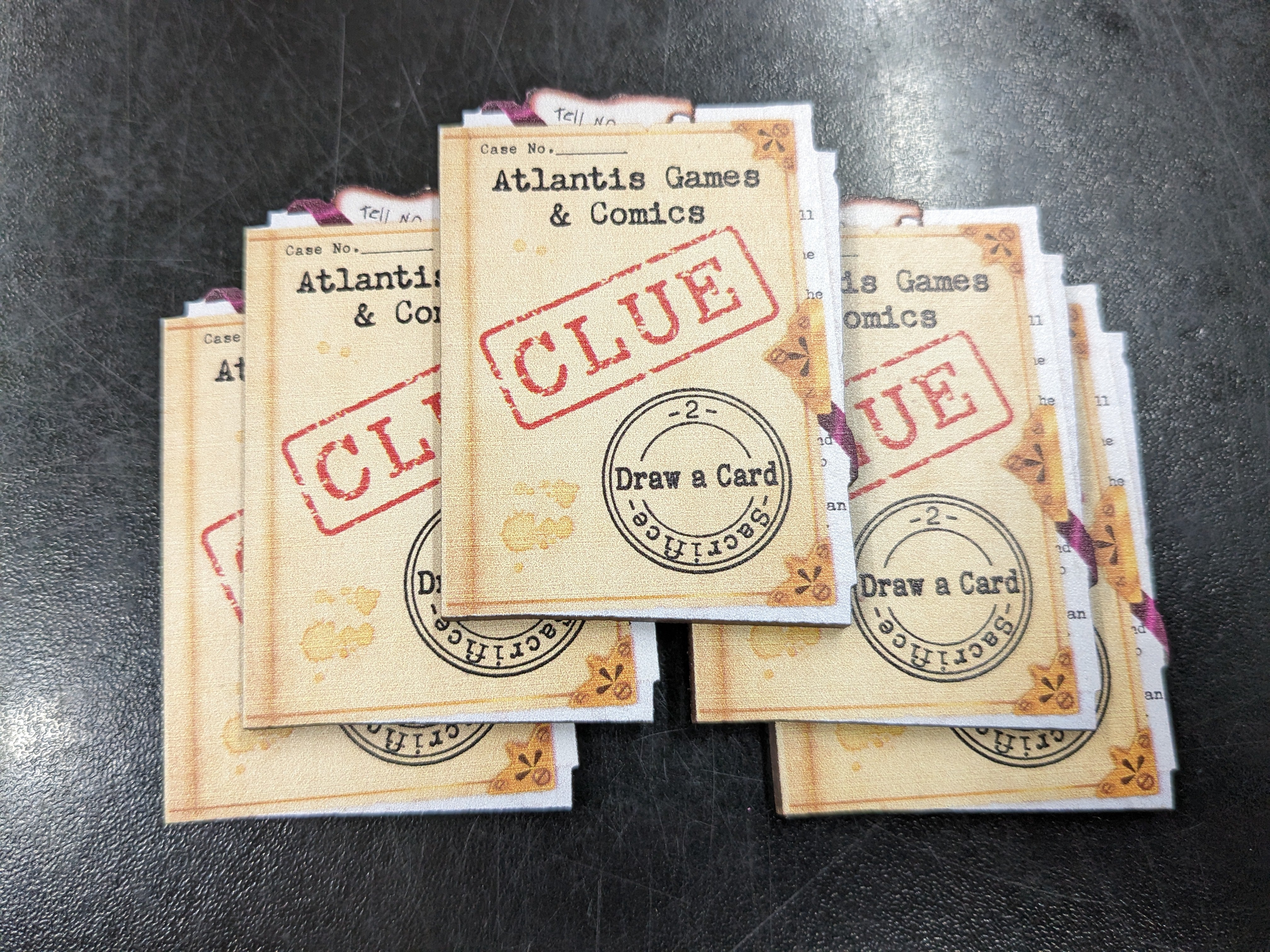 Foam Brain: Clue Token Set (5 tokens)
