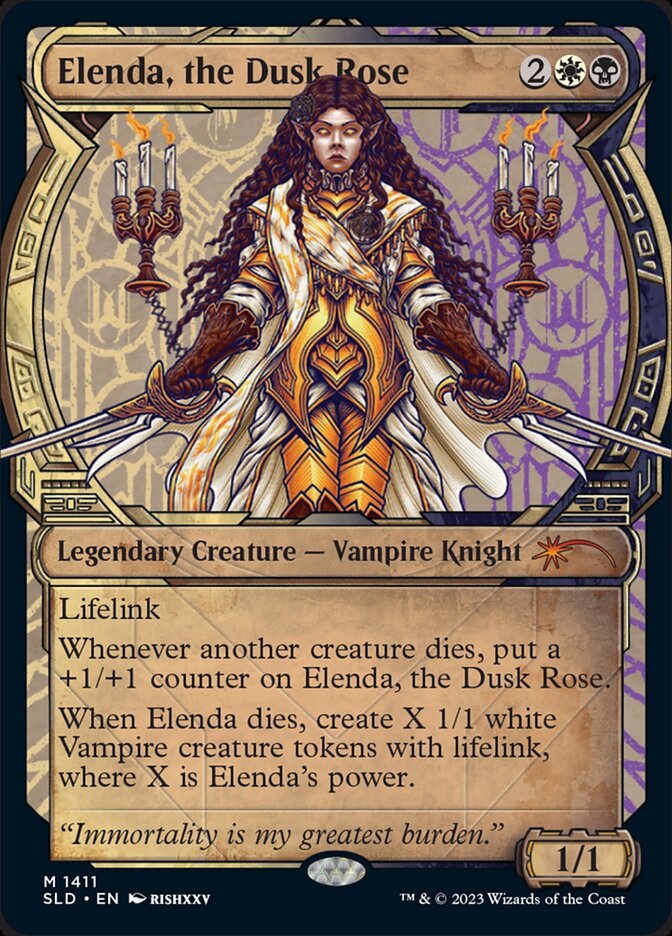 Elenda, the Dusk Rose - #1411 (SLD-M)
