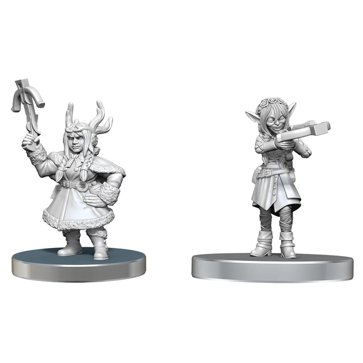 Critical Role: Unpainted Miniatures - Veth Brenatto & Nott the Brave (90792)
